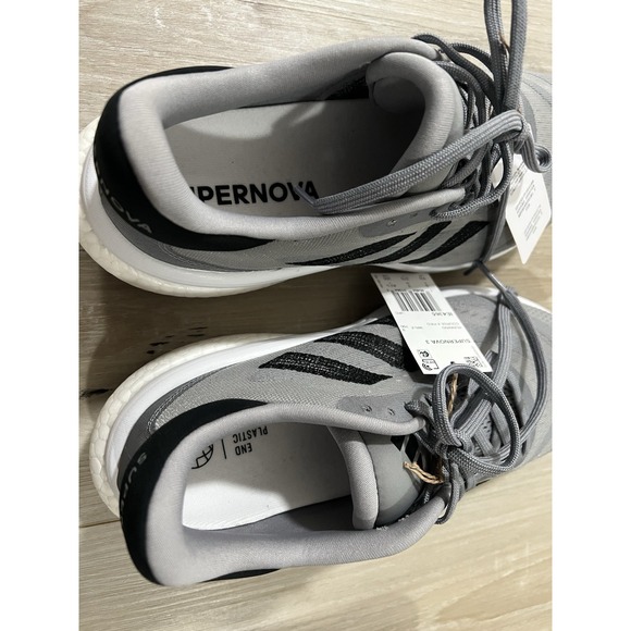 Adidas Supernova 3 Size 9.5 Grey Black Men Running & Jogging Sneaker IE4365 main image 5
